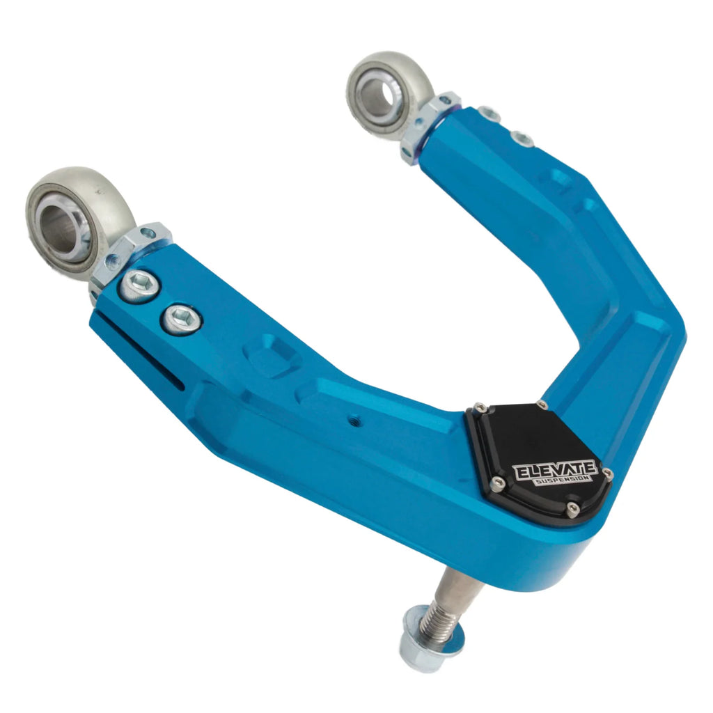 Elevate ®King Blue Billet Uniball UCA, 2021+ Ford Bronco 4WD