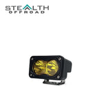 12v LED work Light, yellow, combo