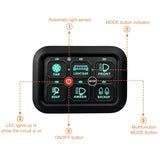 12V, 6 ways switch panel with Bluetooth ￼