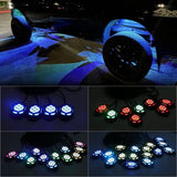 RGB+Pure white honeycomb led rock light