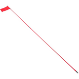 Off Road 9ft Red Flag Pole with Flag,