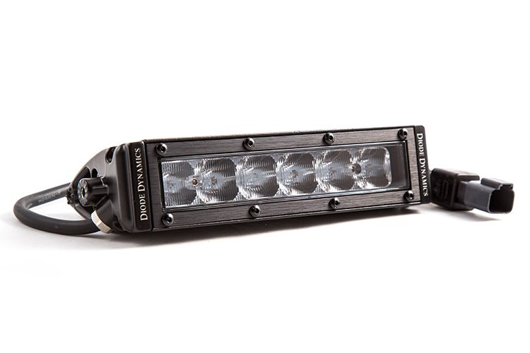 SS6 WHITE SAE DRIVING LIGHT BAR(SINGLE)