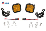 SS3 LED Pod Max Yellow SAE Fog Standard (pair)