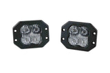 SS3 LED POD PRO WHITE COMBO FLUSH (PAIR)