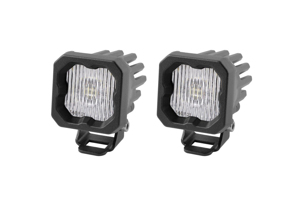 Stage Series C1 LED Pod White SAE/DOT Fog Standard ABL (pair)