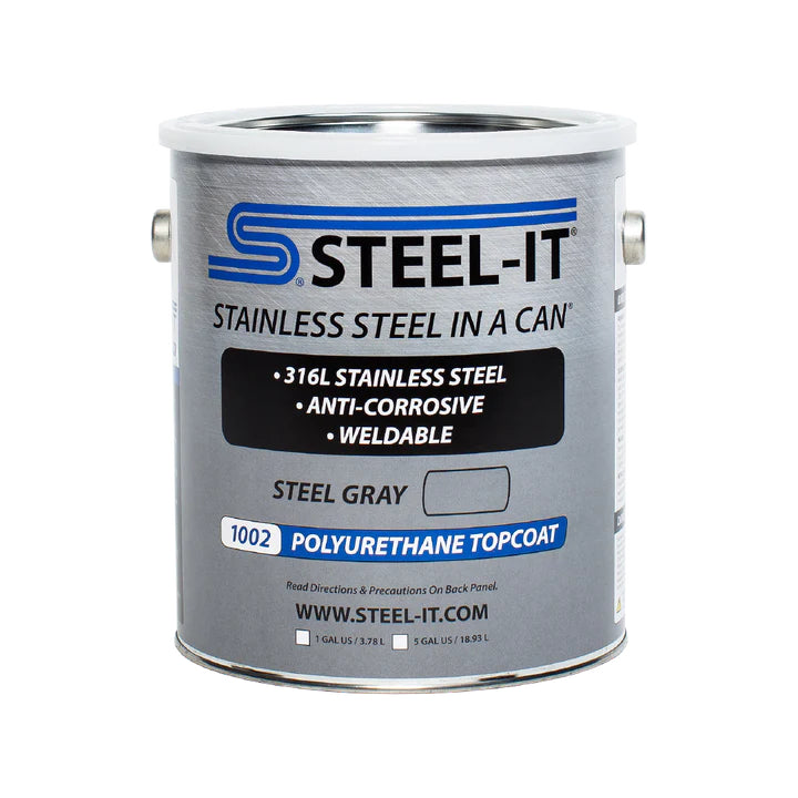 Polyurethane Topcoat-Steel Grey