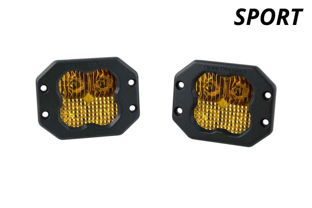 SS3 LED SPORT PRO YELLOW COMBO FLUSH (PAIR)